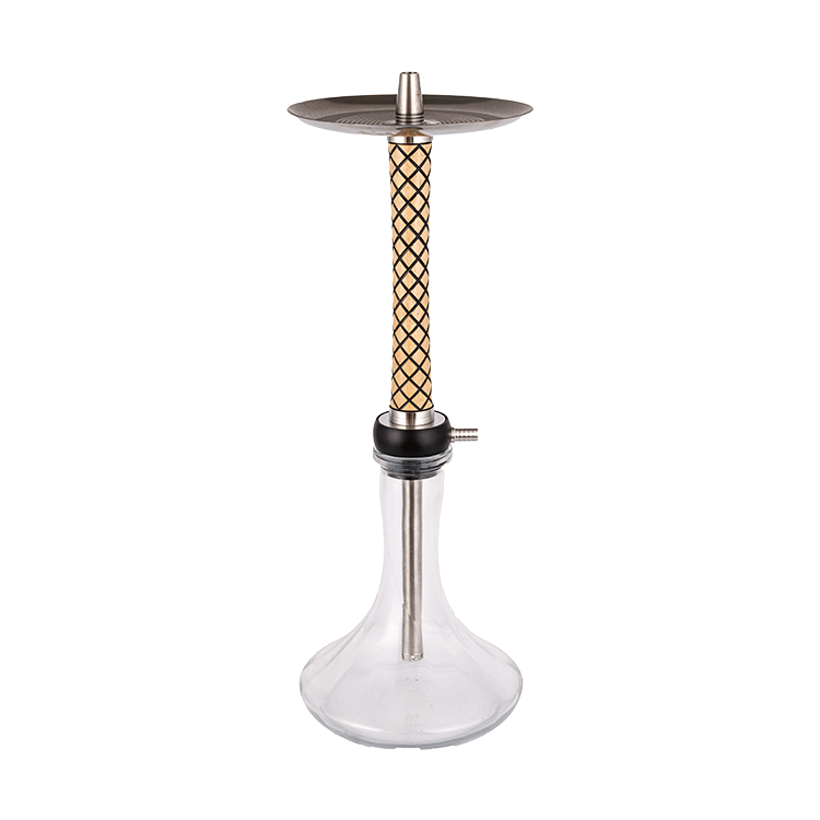 Vilka är de unika designfunktionerna och användarupplevelsen hos Transparent Glass Single-Hole Hookah?